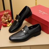 Salvatore Ferragamo Leather Shoes For Men #1026909