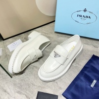 Cheap Prada Leather Shoes For Women #1027078 Replica Wholesale [$85.00 USD] [ITEM#1027078] on Replica Prada Leather Shoes