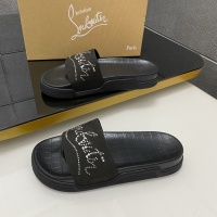 Cheap Christian Louboutin CL Slippers For Men #1027401 Replica Wholesale [$80.00 USD] [ITEM#1027401] on Replica Christian Louboutin CL Slippers