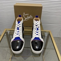 Cheap Christian Louboutin High Top Shoes For Men #1027672 Replica Wholesale [$102.00 USD] [ITEM#1027672] on Replica Christian Louboutin High Top Shoes