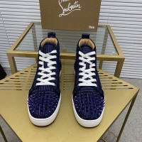 Cheap Christian Louboutin High Top Shoes For Men #1027690 Replica Wholesale [$108.00 USD] [ITEM#1027690] on Replica Christian Louboutin High Top Shoes