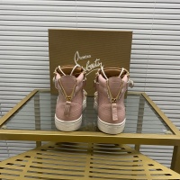 Cheap Christian Louboutin High Top Shoes For Women #1027696 Replica Wholesale [$105.00 USD] [ITEM#1027696] on Replica Christian Louboutin High Top Shoes