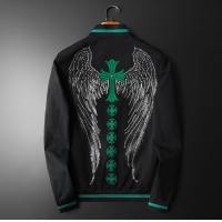 Cheap Chrome Hearts Jackets Long Sleeved For Men #1028100 Replica Wholesale [$60.00 USD] [ITEM#1028100] on Replica Chrome Hearts Jackets