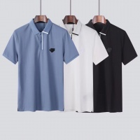 Cheap Prada T-Shirts Short Sleeved For Men #1028276 Replica Wholesale [$39.00 USD] [ITEM#1028276] on Replica Prada T-Shirts