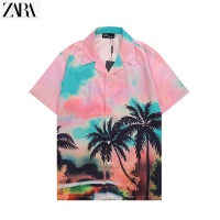 Zara Shirts Short Sleeved For Men #1028444