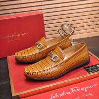 Salvatore Ferragamo Leather Shoes For Men #1028778