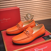 Salvatore Ferragamo Leather Shoes For Men #1028783