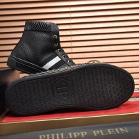 Cheap Philipp Plein PP High Tops Shoes For Men #1028794 Replica Wholesale [$88.00 USD] [ITEM#1028794] on Replica Philipp Plein PP High Tops Shoes
