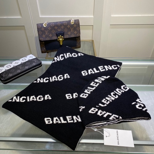 Cheap Balenciaga Wool Hats &amp; Scarf Set #1029172 Replica Wholesale [$52.00 USD] [ITEM#1029172] on Replica Balenciaga Caps