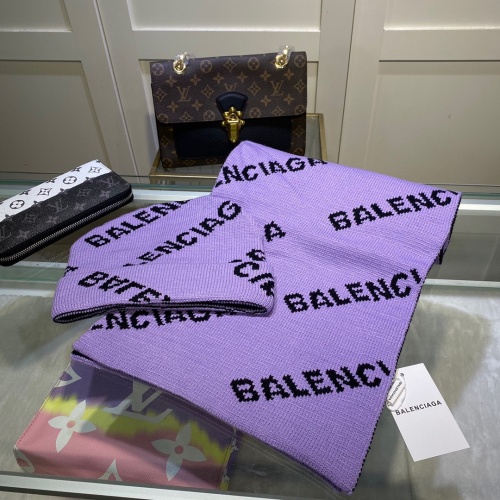 Cheap Balenciaga Hat &amp; Scarf Set #1029174 Replica Wholesale [$52.00 USD] [ITEM#1029174] on Replica Balenciaga Hat and Scarf and Glove Set