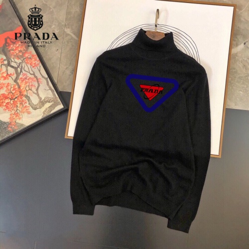 Cheap Prada Sweater Long Sleeved For Men #1029548 Replica Wholesale [$42.00 USD] [ITEM#1029548] on Replica Prada Sweater