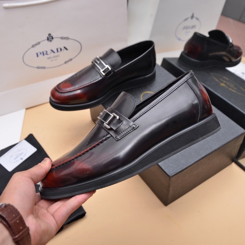 Cheap Prada Leather Shoes For Men #1029586 Replica Wholesale [$102.00 USD] [ITEM#1029586] on Replica Prada Leather Shoes