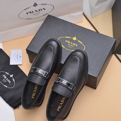 Cheap Prada Leather Shoes For Men #1029588 Replica Wholesale [$102.00 USD] [ITEM#1029588] on Replica Prada Leather Shoes