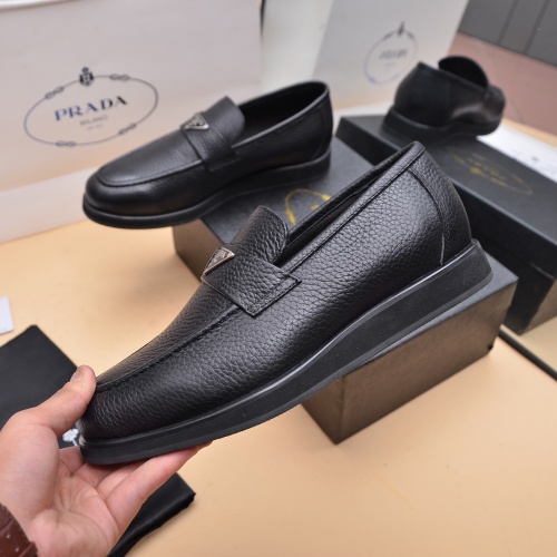 Cheap Prada Leather Shoes For Men #1029591 Replica Wholesale [$102.00 USD] [ITEM#1029591] on Replica Prada Leather Shoes