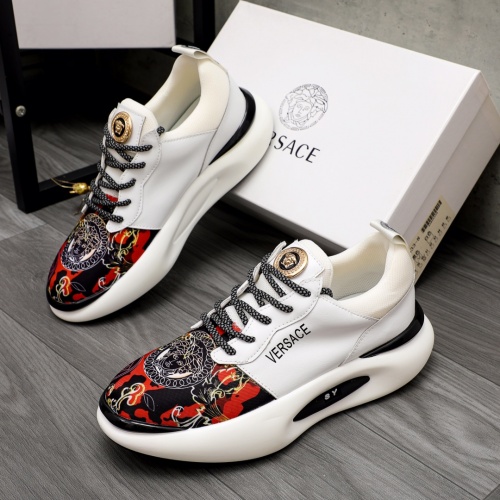 Cheap Versace Casual Shoes For Men #1030978 Replica Wholesale [$80.00 USD] [ITEM#1030978] on Replica Versace Casual Shoes