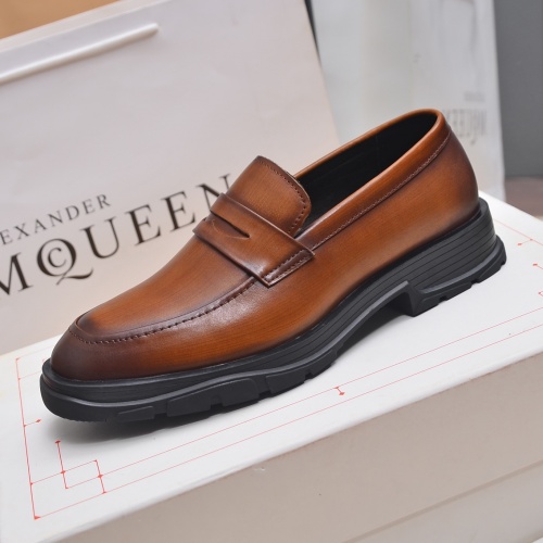 Cheap Alexander McQueen Loafer Shoes For Men #1031154 Replica Wholesale [$130.00 USD] [ITEM#1031154] on Replica Alexander McQueen Fashion Shoes