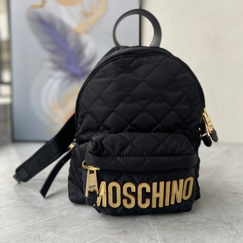 Cheap Moschino AAA Quality Backpacks #1031177 Replica Wholesale [$102.00 USD] [ITEM#1031177] on Replica Moschino AAA Quality Backpacks