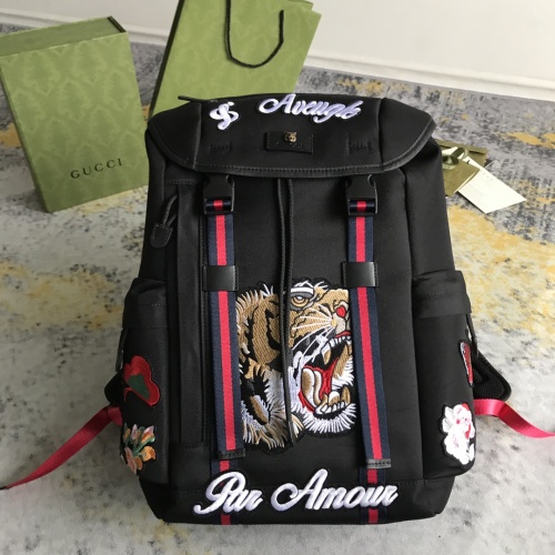 Cheap Gucci AAA Man Backpacks #1031288 Replica Wholesale [$162.00 USD] [ITEM#1031288] on Replica Gucci AAA Man Backpacks