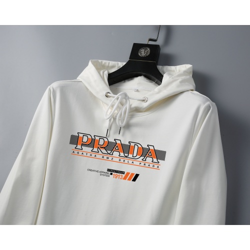 Cheap Prada Hoodies Long Sleeved For Men #1031397 Replica Wholesale [$40.00 USD] [ITEM#1031397] on Replica Prada Hoodies