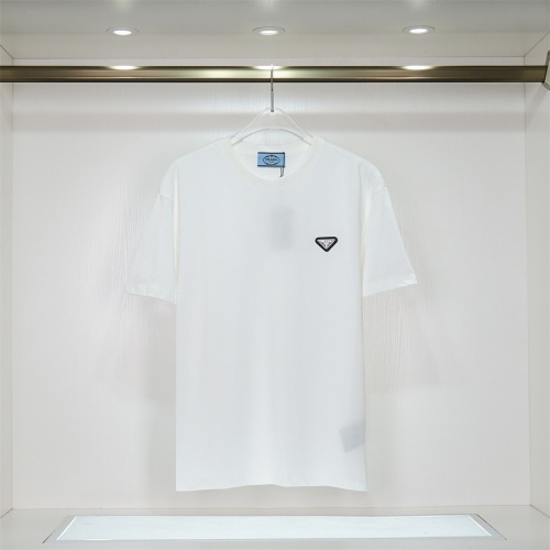 Cheap Prada T-Shirts Short Sleeved For Unisex #1031550 Replica Wholesale [$32.00 USD] [ITEM#1031550] on Replica Prada T-Shirts