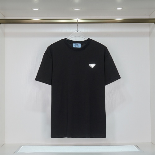 Cheap Prada T-Shirts Short Sleeved For Unisex #1031552 Replica Wholesale [$32.00 USD] [ITEM#1031552] on Replica Prada T-Shirts
