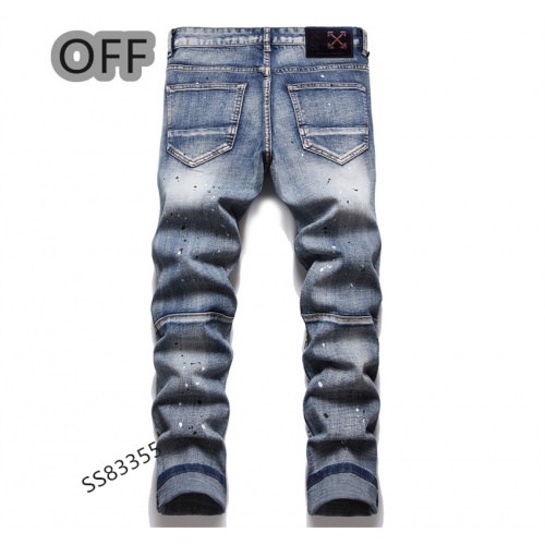Cheap Off-White Jeans For Men #1031561 Replica Wholesale [$48.00 USD] [ITEM#1031561] on Replica Off-White Jeans