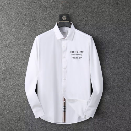 Cheap Burberry Shirts Long Sleeved For Men #1031590 Replica Wholesale [$40.00 USD] [ITEM#1031590] on Replica Burberry Shirts