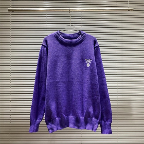 Cheap Prada Sweater Long Sleeved For Unisex #1031784 Replica Wholesale [$45.00 USD] [ITEM#1031784] on Replica Prada Sweater