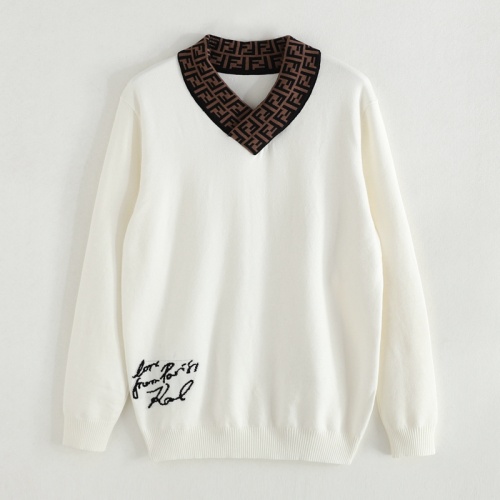 Cheap Fendi Sweaters Long Sleeved For Unisex #1031967 Replica Wholesale [$52.00 USD] [ITEM#1031967] on Replica Fendi Sweaters