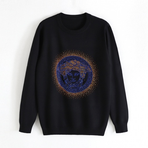 Cheap Versace Sweaters Long Sleeved For Unisex #1031980 Replica Wholesale [$48.00 USD] [ITEM#1031980] on Replica Versace Sweaters