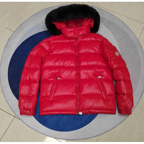 Cheap Moncler Down Feather Coat Long Sleeved For Men #1032067 Replica Wholesale [$247.93 USD] [ITEM#1032067] on Replica Moncler Down Feather Coat