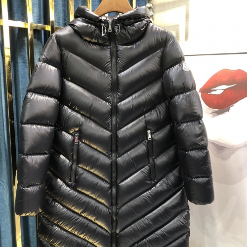 Cheap Moncler Down Feather Coat Long Sleeved For Women #1032190 Replica Wholesale [$280.99 USD] [ITEM#1032190] on Replica Moncler Down Feather Coat