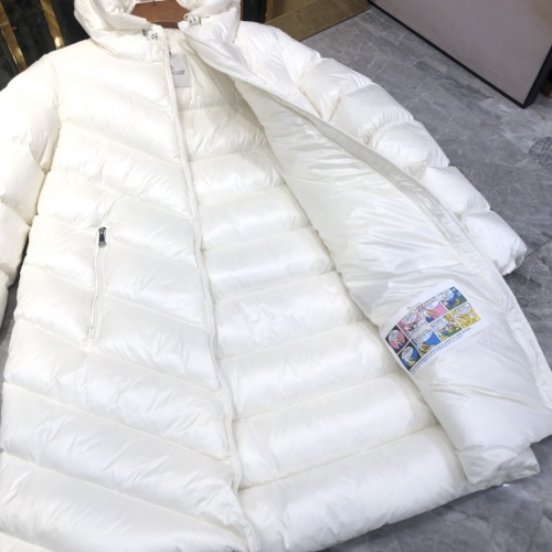Cheap Moncler Down Feather Coat Long Sleeved For Women #1032192 Replica Wholesale [$280.99 USD] [ITEM#1032192] on Replica Moncler Down Feather Coat