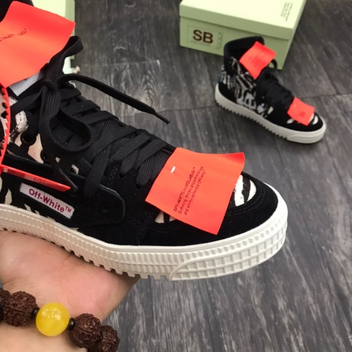 Cheap Off-White High Tops Shoes For Men #1032368 Replica Wholesale [$102.00 USD] [ITEM#1032368] on Replica Off-White High Tops Shoes