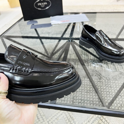 Cheap Prada Leather Shoes For Men #1033573 Replica Wholesale [$135.00 USD] [ITEM#1033573] on Replica Prada Leather Shoes