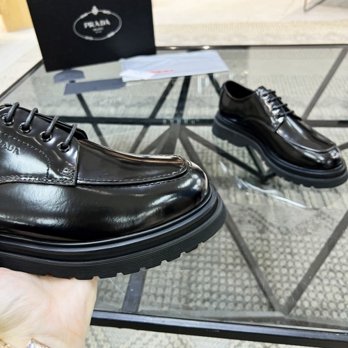 Cheap Prada Leather Shoes For Men #1033575 Replica Wholesale [$135.00 USD] [ITEM#1033575] on Replica Prada Leather Shoes