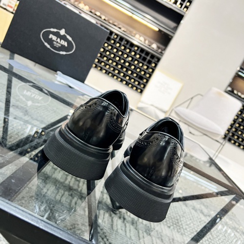 Cheap Prada Leather Shoes For Men #1033579 Replica Wholesale [$135.00 USD] [ITEM#1033579] on Replica Prada Leather Shoes