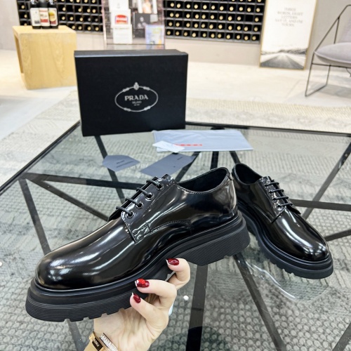 Cheap Prada Leather Shoes For Men #1033580 Replica Wholesale [$135.00 USD] [ITEM#1033580] on Replica Prada Leather Shoes