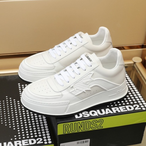 Cheap Dsquared Casual Shoes For Men #1033620 Replica Wholesale [$98.00 USD] [ITEM#1033620] on Replica Dsquared Casual Shoes