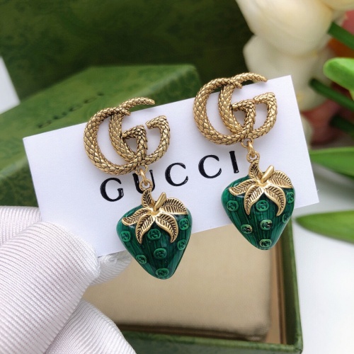 Cheap Gucci Earrings For Women #1034320 Replica Wholesale [$32.00 USD] [ITEM#1034320] on Replica Gucci Earrings