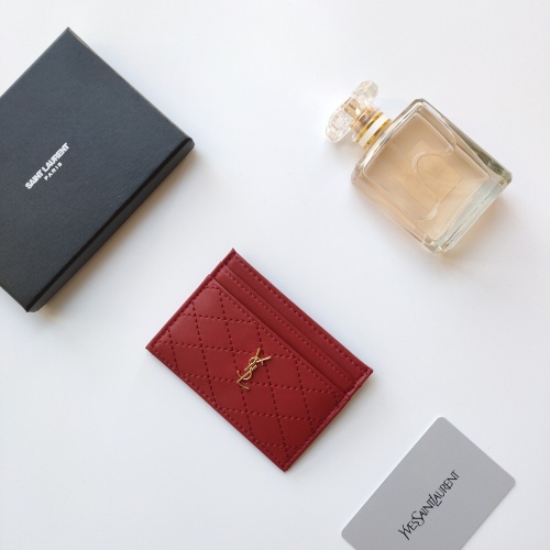 Cheap Yves Saint Laurent AAA Quality Card Case #1034750 Replica Wholesale [$27.00 USD] [ITEM#1034750] on Replica Yves Saint Laurent AAA Wallets