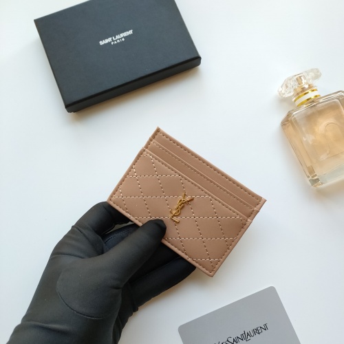 Cheap Yves Saint Laurent AAA Quality Card Case #1034753 Replica Wholesale [$27.00 USD] [ITEM#1034753] on Replica Yves Saint Laurent AAA Wallets