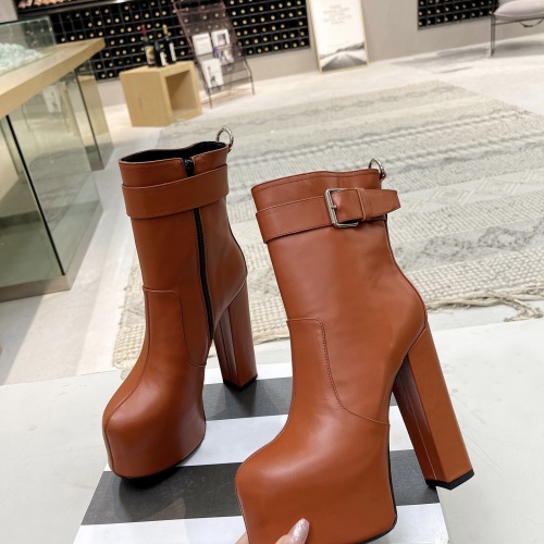 Cheap Yves Saint Laurent Boots For Women #1035046 Replica Wholesale [$145.00 USD] [ITEM#1035046] on Replica Yves Saint Laurent YSL Boots