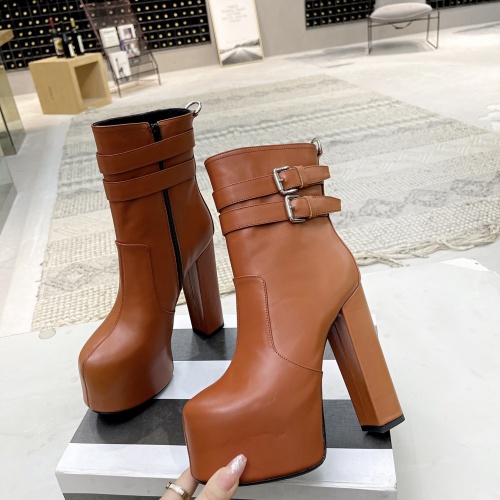 Cheap Yves Saint Laurent Boots For Women #1035049 Replica Wholesale [$145.00 USD] [ITEM#1035049] on Replica Yves Saint Laurent YSL Boots
