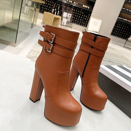 Cheap Yves Saint Laurent Boots For Women #1035049 Replica Wholesale [$145.00 USD] [ITEM#1035049] on Replica Yves Saint Laurent YSL Boots