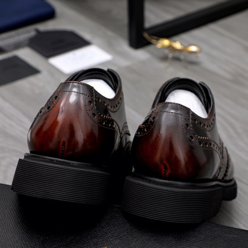 Cheap Prada Leather Shoes For Men #1035387 Replica Wholesale [$102.00 USD] [ITEM#1035387] on Replica Prada Leather Shoes