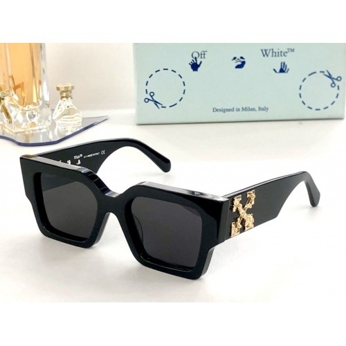 Cheap Off-White AAA Quality Sunglasses #1035874 Replica Wholesale [$64.00 USD] [ITEM#1035874] on Replica Off-White AAA Quality Sunglasses