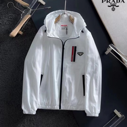 Cheap Prada New Jackets Long Sleeved For Men #1036184 Replica Wholesale [$68.00 USD] [ITEM#1036184] on Replica Prada Jackets