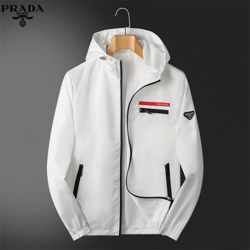 Cheap Prada New Jackets Long Sleeved For Men #1036202 Replica Wholesale [$72.00 USD] [ITEM#1036202] on Replica Prada Jackets