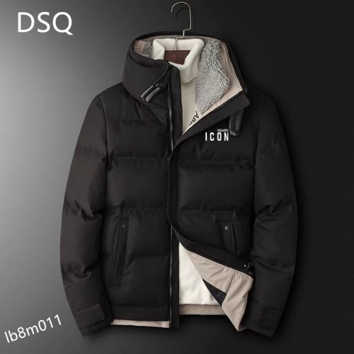 Cheap Dsquared Down Feather Coat Long Sleeved For Men #1036239 Replica Wholesale [$72.00 USD] [ITEM#1036239] on Replica Dsquared Down Feather Coat